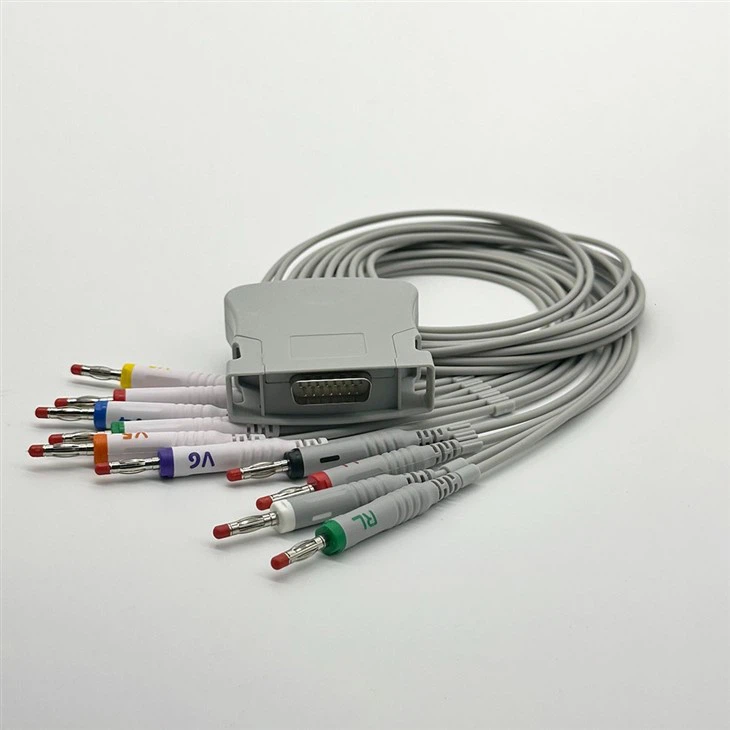 Midmark Compatible ECG Cable 10-Lead Banana 3-100-0203