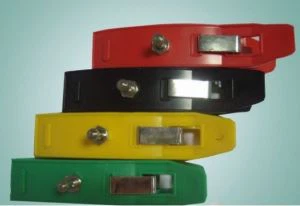 Vaiko / suaugusiojo dvigubos šoninės galūnės gnybtų EKG elektrodai, atlikti nikelio / AGCL