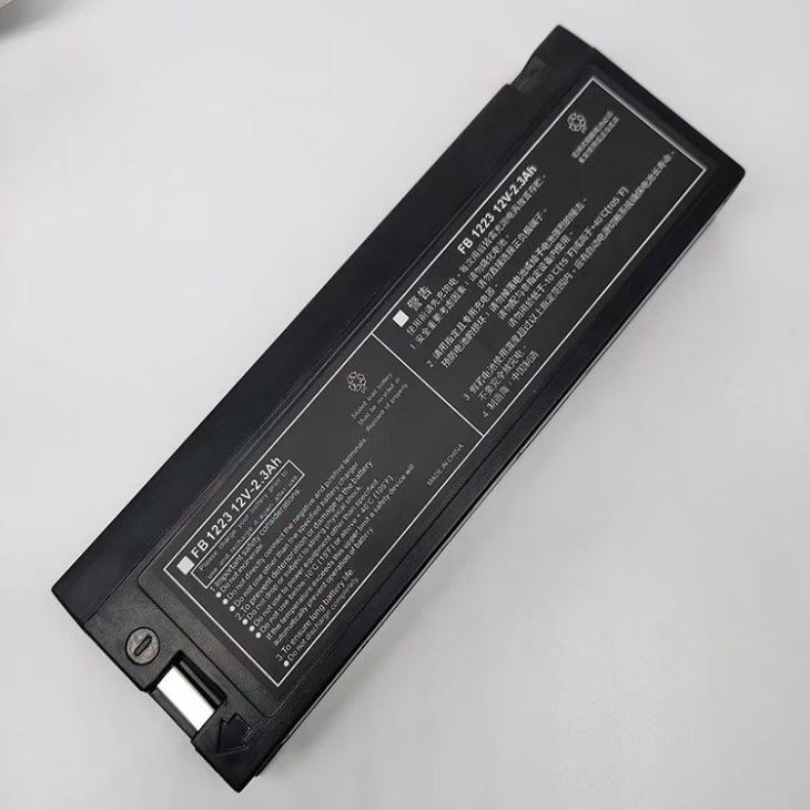 Maintenance Free 12V 2300mAh Patient Monitor Rechargeable Lead-acid Battery Compatible For Mindray