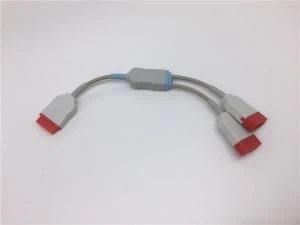 Su „GE Marquette“ suderinamas dvigubas IBP keitiklio kabelio keitiklis