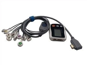 Borsam Compatible EKG Holter Cable 10 Leads IEC Snap Borsam Suderinamas EKG Holter Kabelis 10 Veda IEC Snap