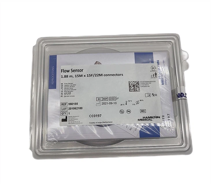 Hamilton 950185 C6/G5/T1 Flow Sensor With 282323 Adapter