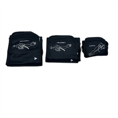 Daugkartinio naudojimo sfigmomanometro kraujospūdžio manžetė su vienu vamzdeliu, universalus